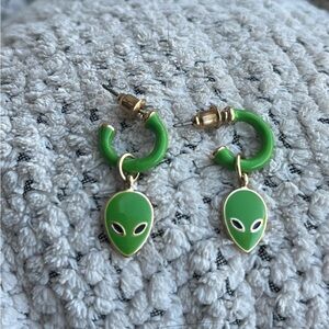 Alien Earrings